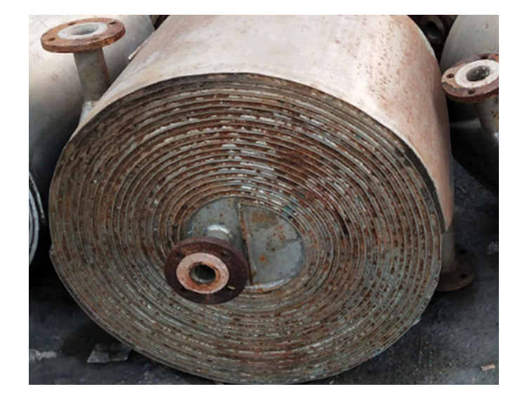 螺旋板式換熱器內(nèi)漏處如何修理